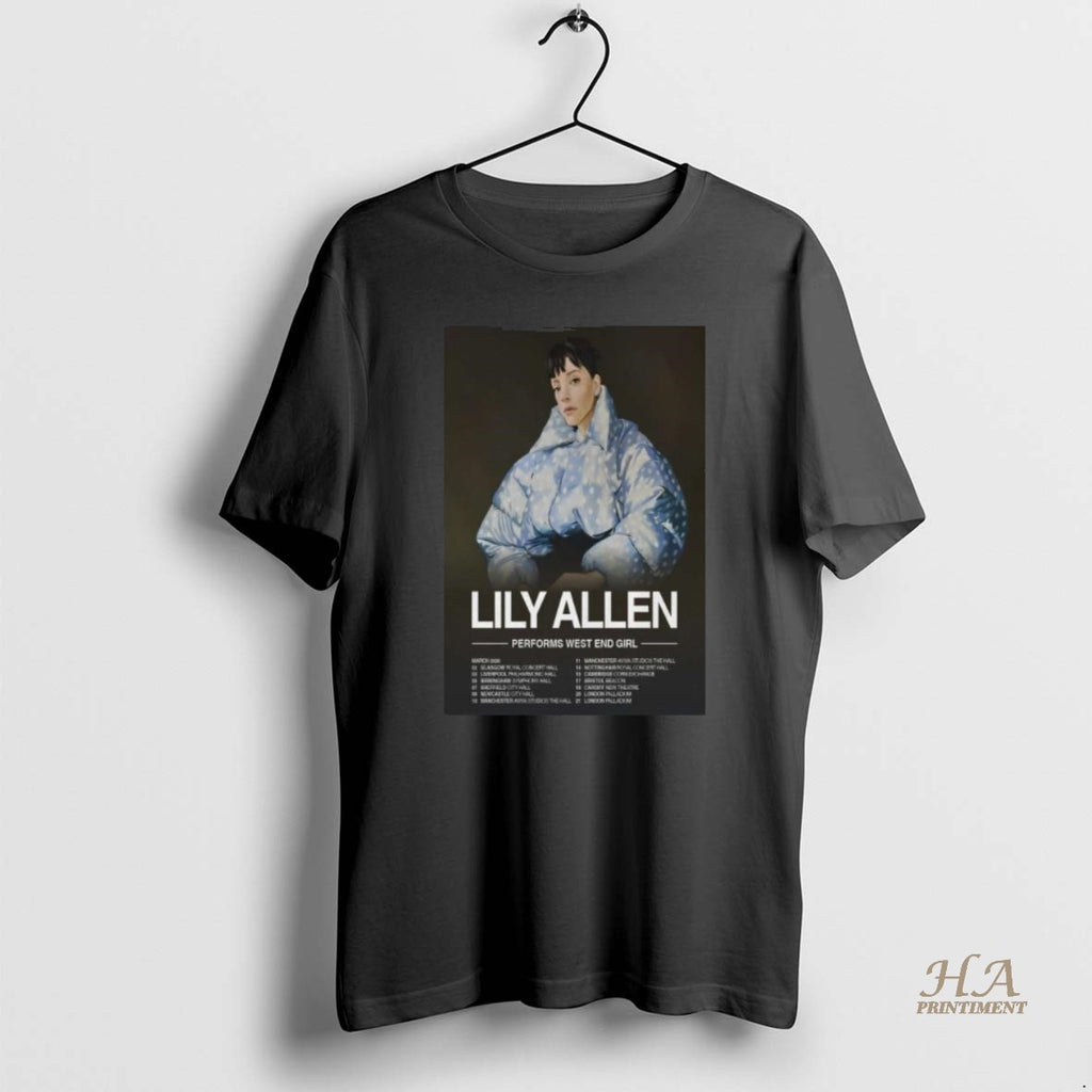Official West End Girl Tour 2026 Lily Allen Long Sleve T-Shirts, Hoodie, Sweatshirt | InkNestWear.com