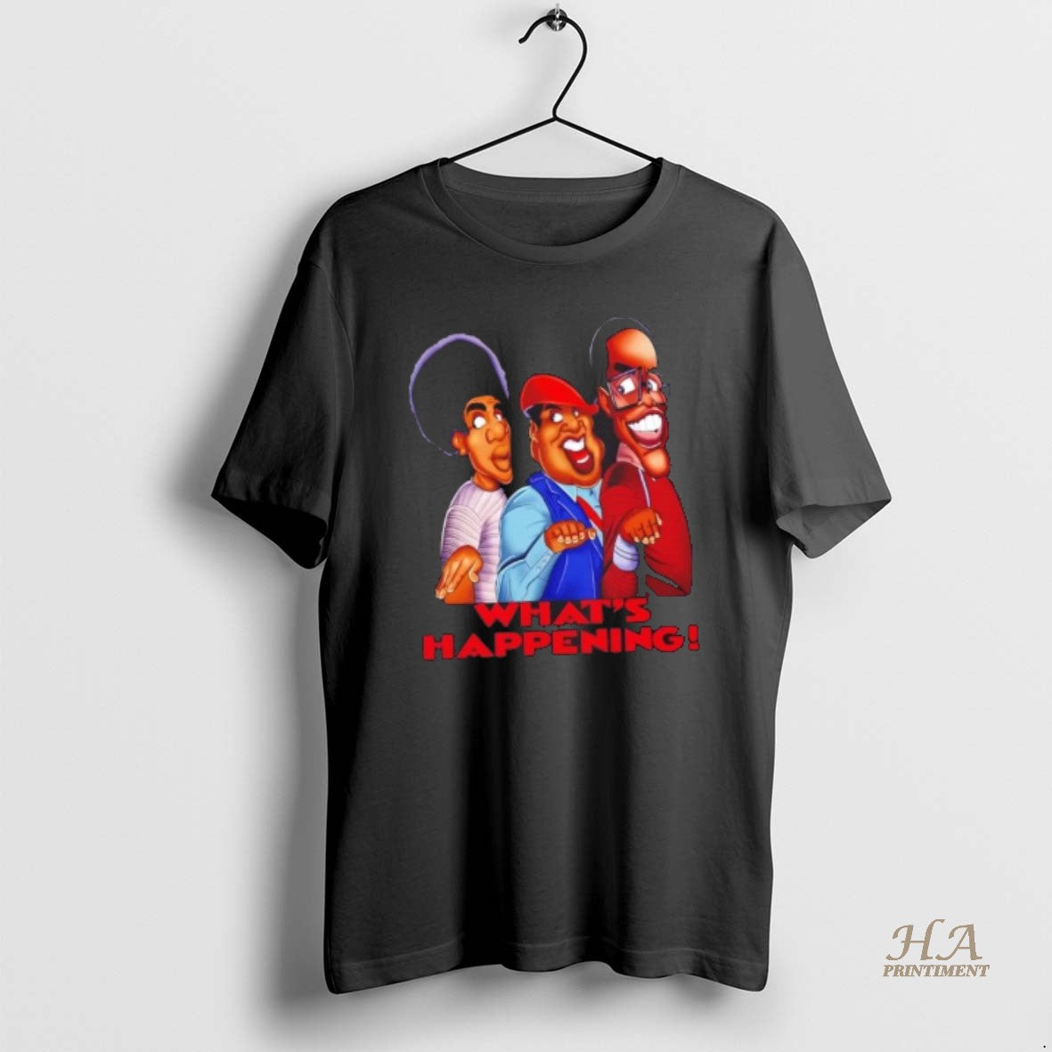Official Whats Happening 1976 Caricature Vintage T-Shirts, Hoodie, Sweatshirt | InkNestWear.com