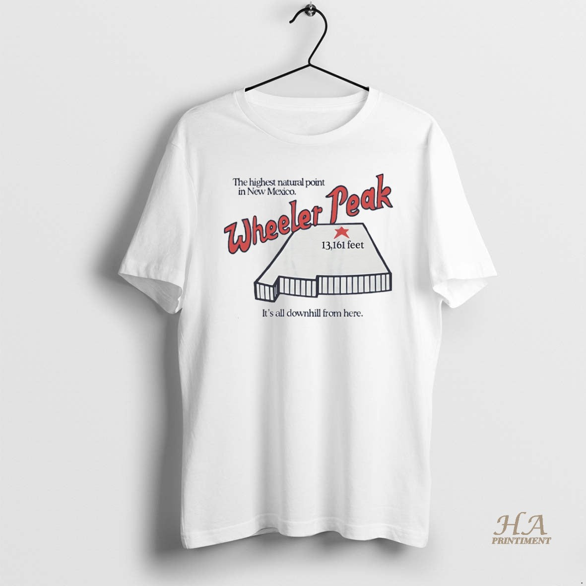 Official Wheeler Peak The Highest Natural Point In New Mexico T-Shirts, Hoodie, Sweatshirt | InkNestWear.com