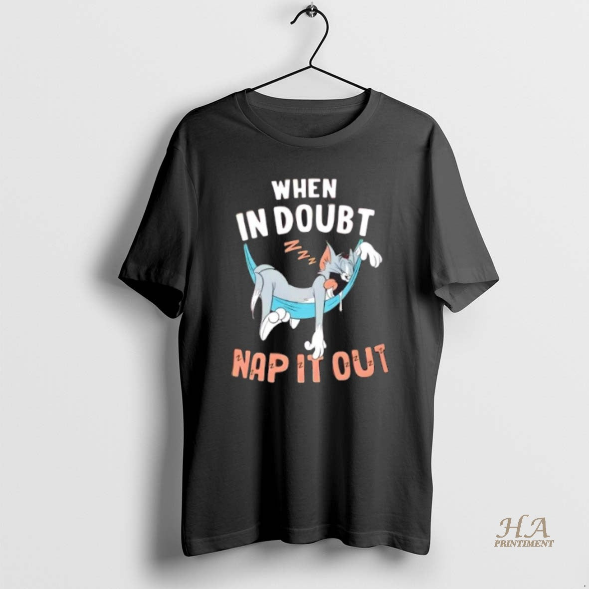 Official When In Doubt Nap It Out Lazy Cat T-Shirts, Hoodie, Sweatshirt | InkNestWear.com