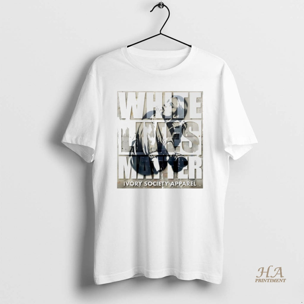 Official White Lives Matter Ivory Society Apparel T-Shirts, Hoodie, Sweatshirt | InkNestWear.com