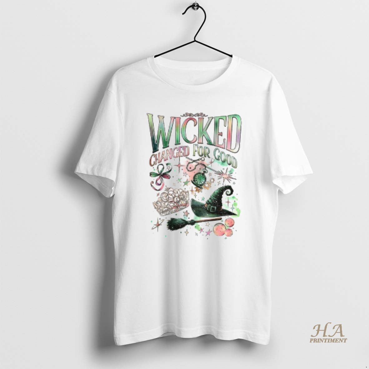 Official Wicked Changed For Good Book Defy Gravity Broomstick Magic Wand Halloween T-Shirts, Hoodie, Sweatshirt