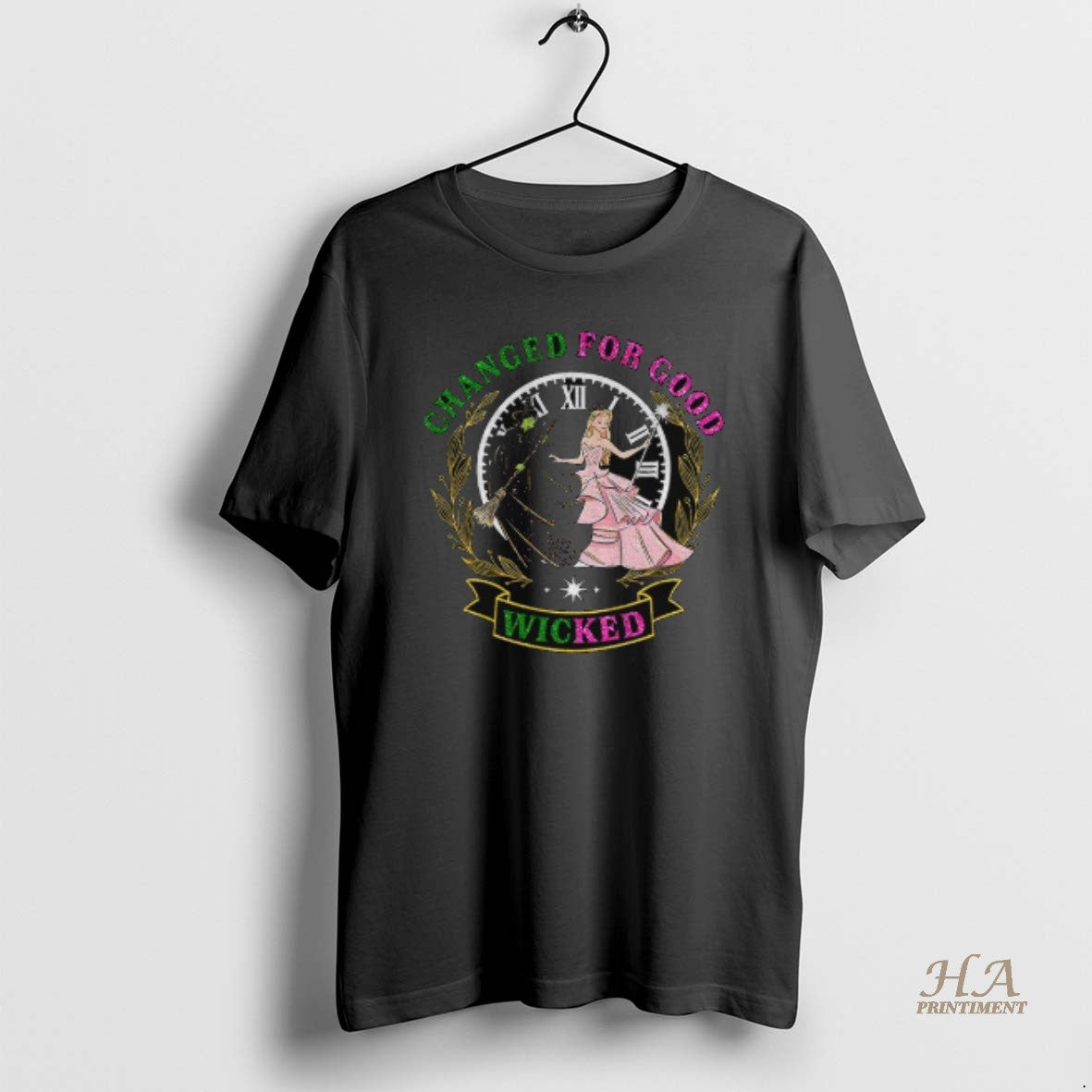 Official Wicked Movie Changed For Good Coquette Bow Glitter Wicked T-Shirts, Hoodie, Sweatshirt | InkNestWear.com