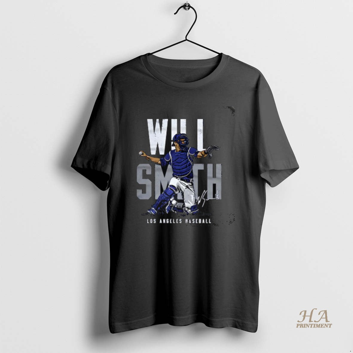 Official Will Smith Los Angeles Dodgers World Series Champions 2025 Name Blocks Signature T-Shirts, Hoodie, Sweatshirt