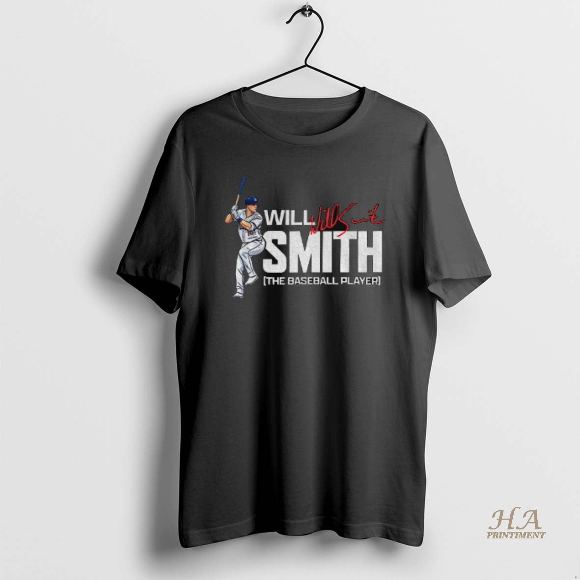 Official Will Smith Posing Los Angeles Dodgers Mlb The Baseball Player Signature T-Shirts, Hoodie, Sweatshirt