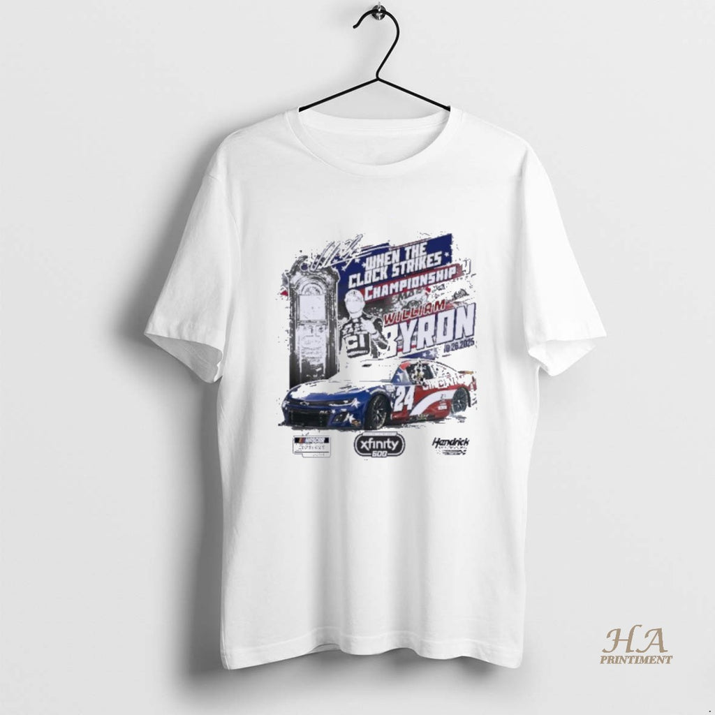 Official William Byron 2025 Xfinity 500 Race Winner T-Shirts, Hoodie, Sweatshirt | InkNestWear.com