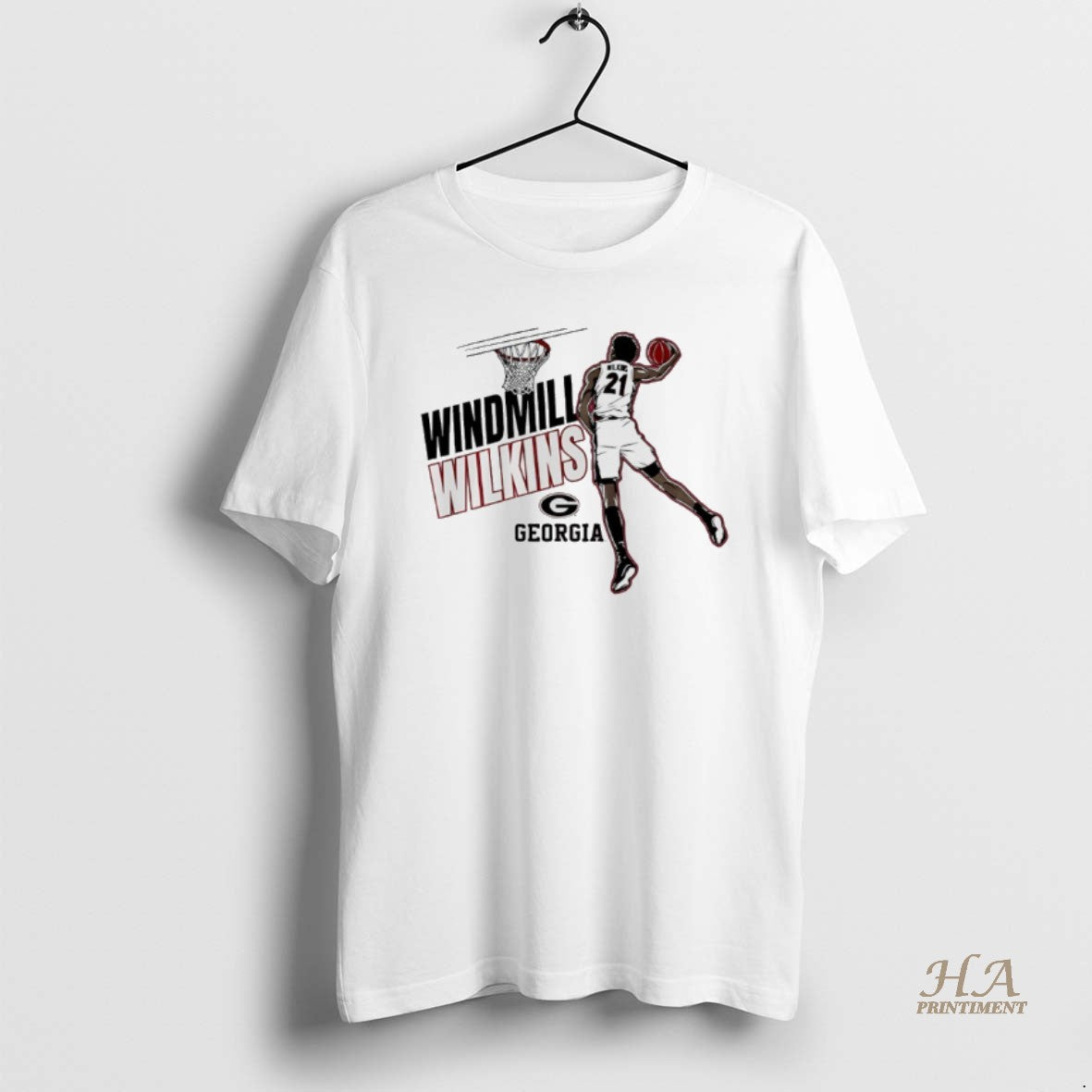 Official Windmill Jake Wilkins Georgia Bulldogs Basketball T-Shirts, Hoodie, Sweatshirt | InkNestWear.com