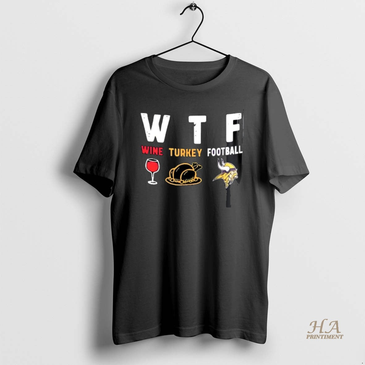 Official Wine Turkey Minnesota Vikings Football Thanksgiving T-Shirts, Hoodie, Sweatshirt | InkNestWear.com