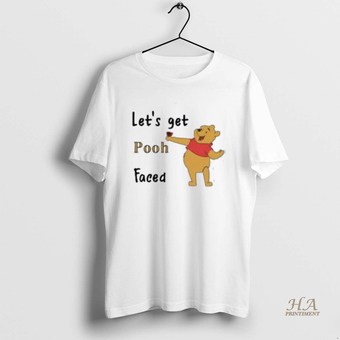 Official Winnie The Pooh Bear Lets Get Pooh Faced T-Shirts, Hoodie, Sweatshirt | InkNestWear.com