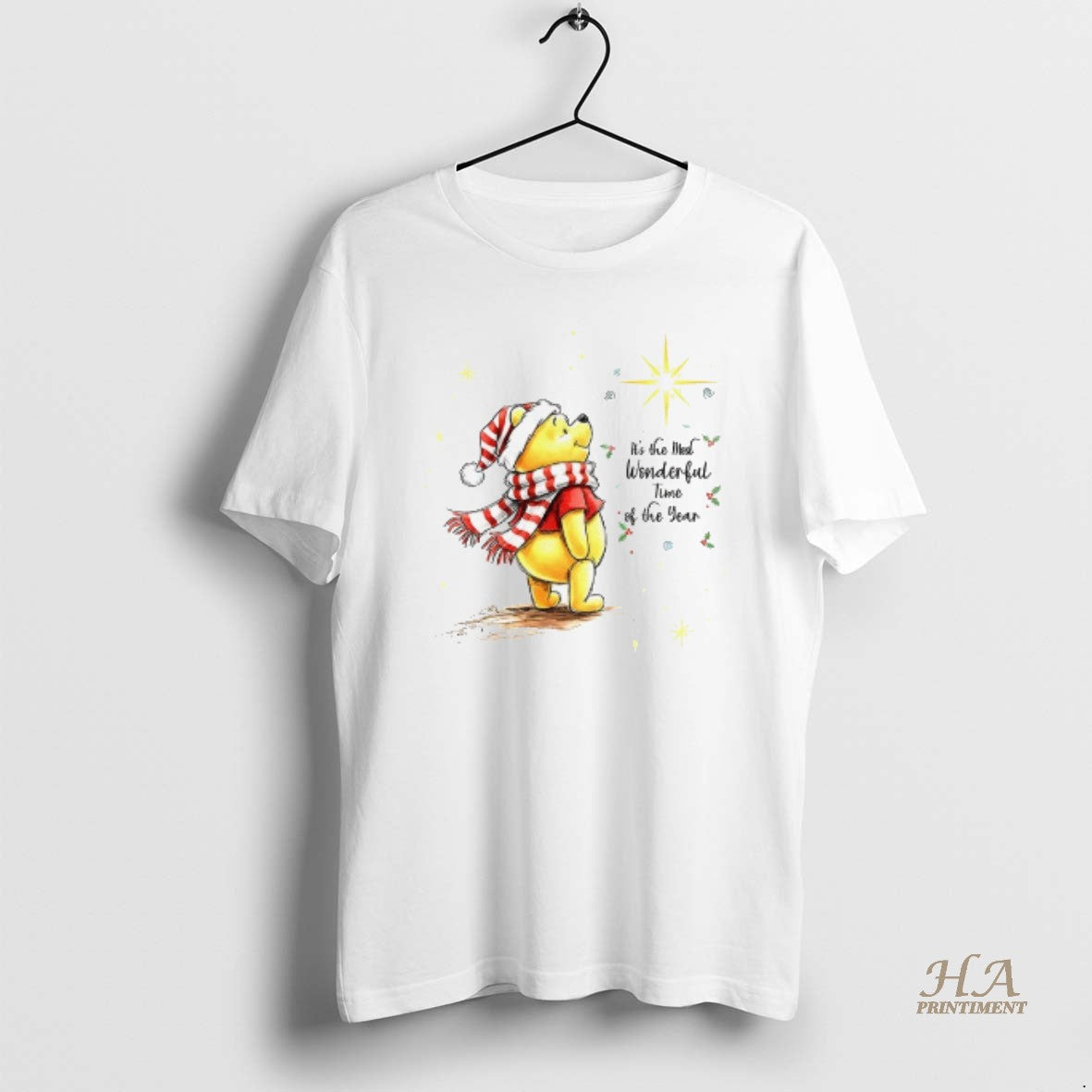 Official Winnie The Pooh Its The Most Wonderful Time Of The Year Merry Christmas T-Shirts, Hoodie, Sweatshirt