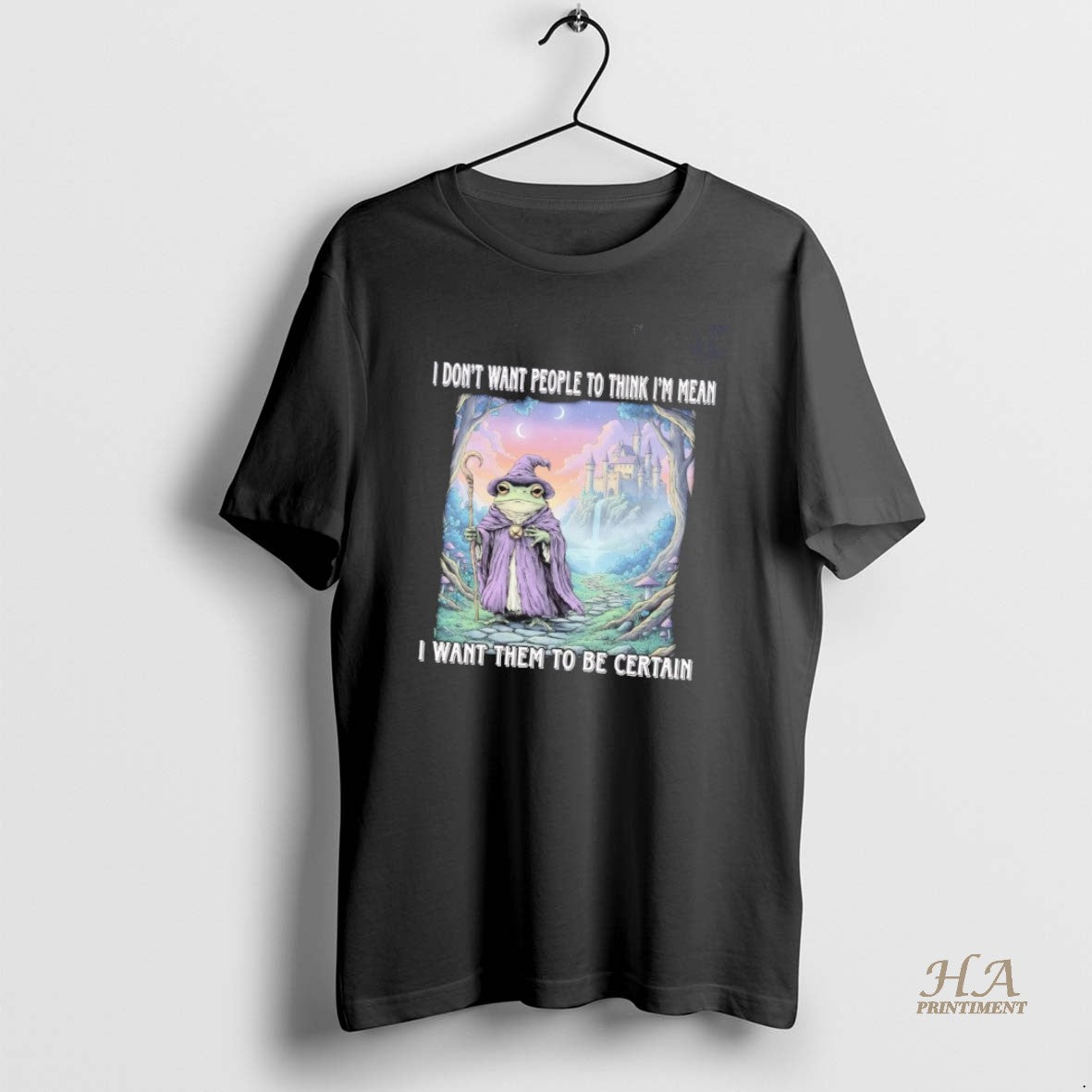 Official Wizard I Dont Want People To Think Im Mean I Want Them To Be T-Shirts, Hoodie, Sweatshirt | InkNestWear.com
