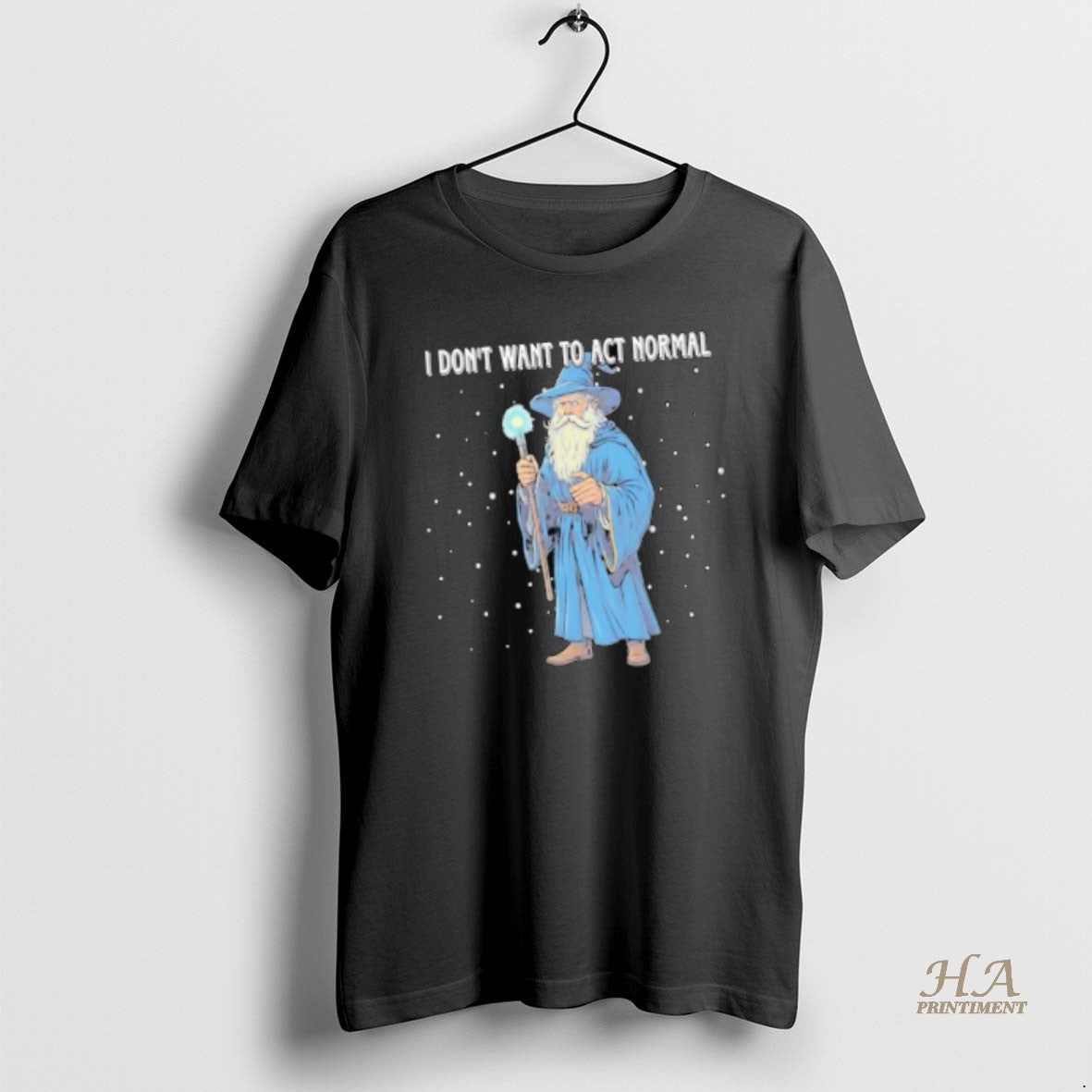 Official Wizard Santa Claus I Dont Want To Act Normal T-Shirts, Hoodie, Sweatshirt | InkNestWear.com