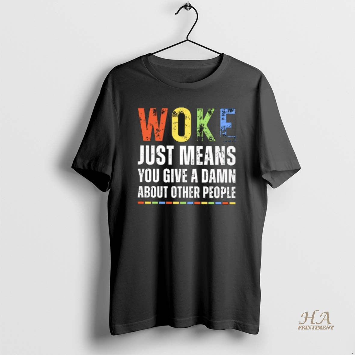 Official Woke Just Means You Give A Damn About Other People T-Shirts, Hoodie, Sweatshirt | InkNestWear.com