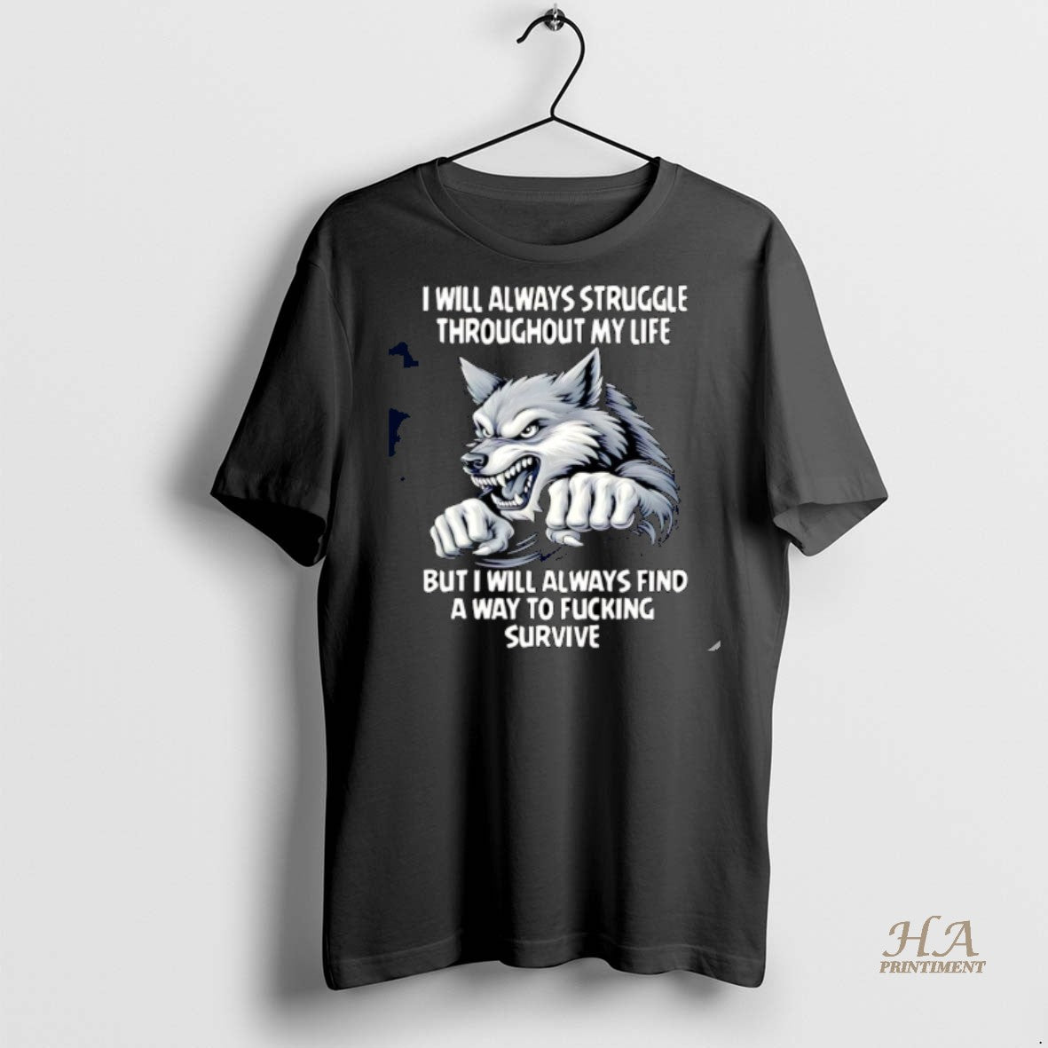 Official Wolf I Will Always Struggle Throughout My Life But I Will Always Find Christmas T-Shirts, Hoodie, Sweatshirt