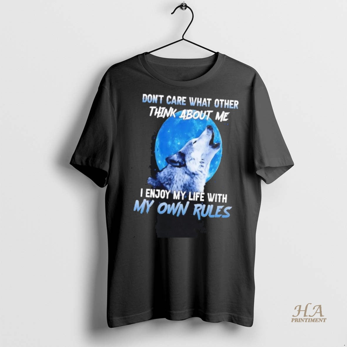 Official Wolf Dont Care What Other Think About Me I Enjoy My Life With My T-Shirts, Hoodie, Sweatshirt | InkNestWear.com