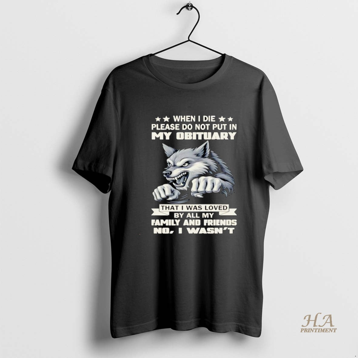 Official Wolf When I Die Please Do Not Put In My Obituary Christmas T-Shirts, Hoodie, Sweatshirt | InkNestWear.com