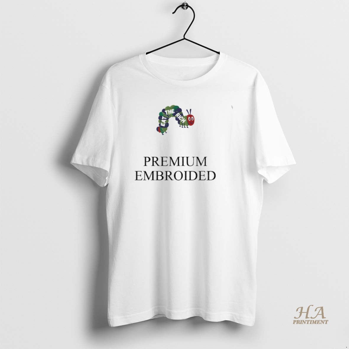 Official Worm Eat The Rich Premium Embroidered Anti Capitalist T-Shirts, Hoodie, Sweatshirt | InkNestWear.com
