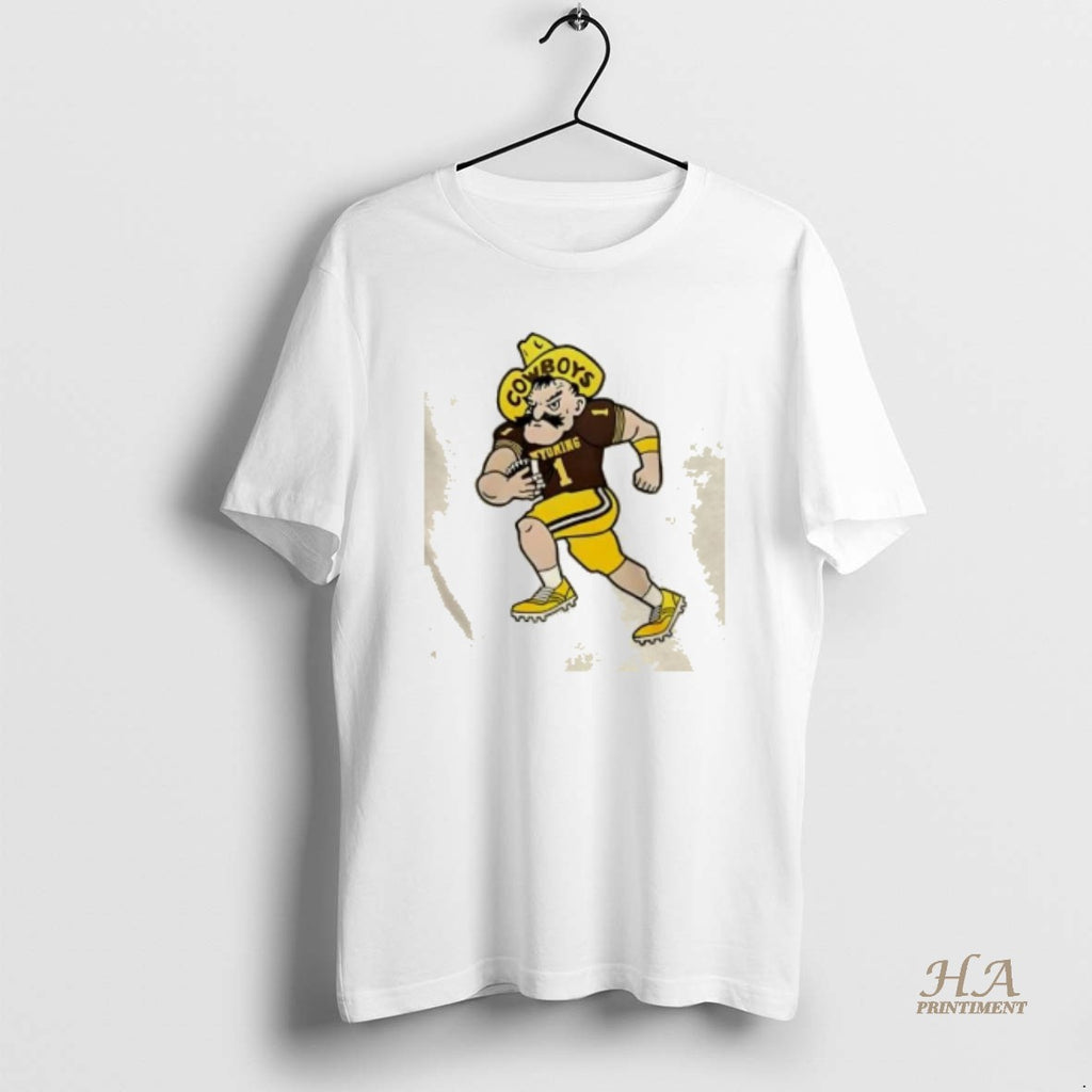 Official Wyoming Cowboy Football Focus Mode 2 Sided T-Shirts, Hoodie, Sweatshirt | InkNestWear.com