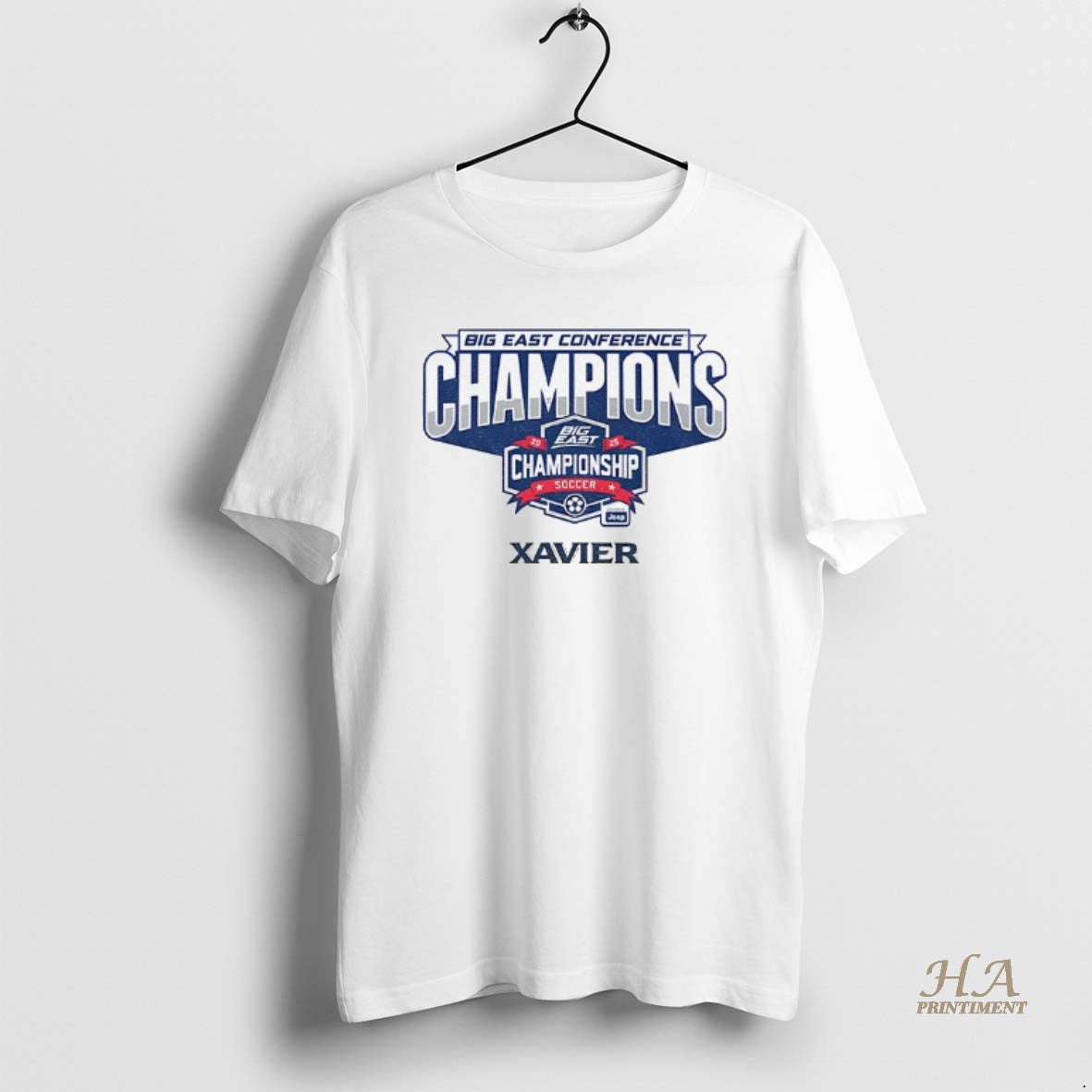 Official Xavier Big East Conference Champions Ncaa Division I Soccer Logo T-Shirts, Hoodie, Sweatshirt | InkNestWear.com