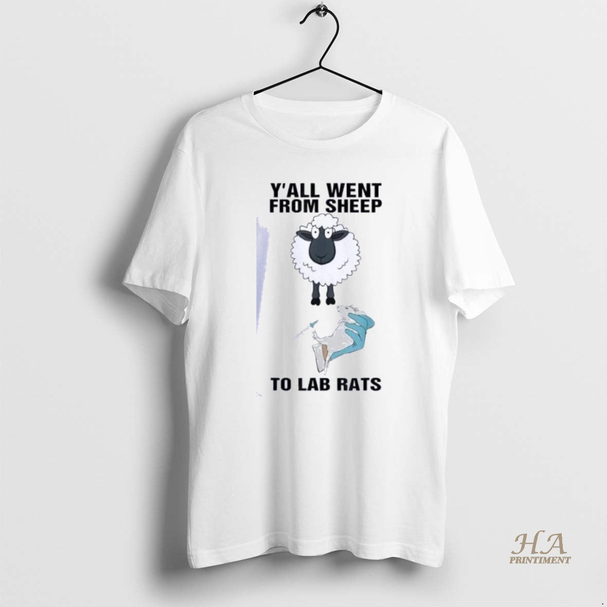 Official Yall Went From Sheep To Lab Rats Sheep No More Shirts Hoodie, Sweatshirt | InkNestWear.com