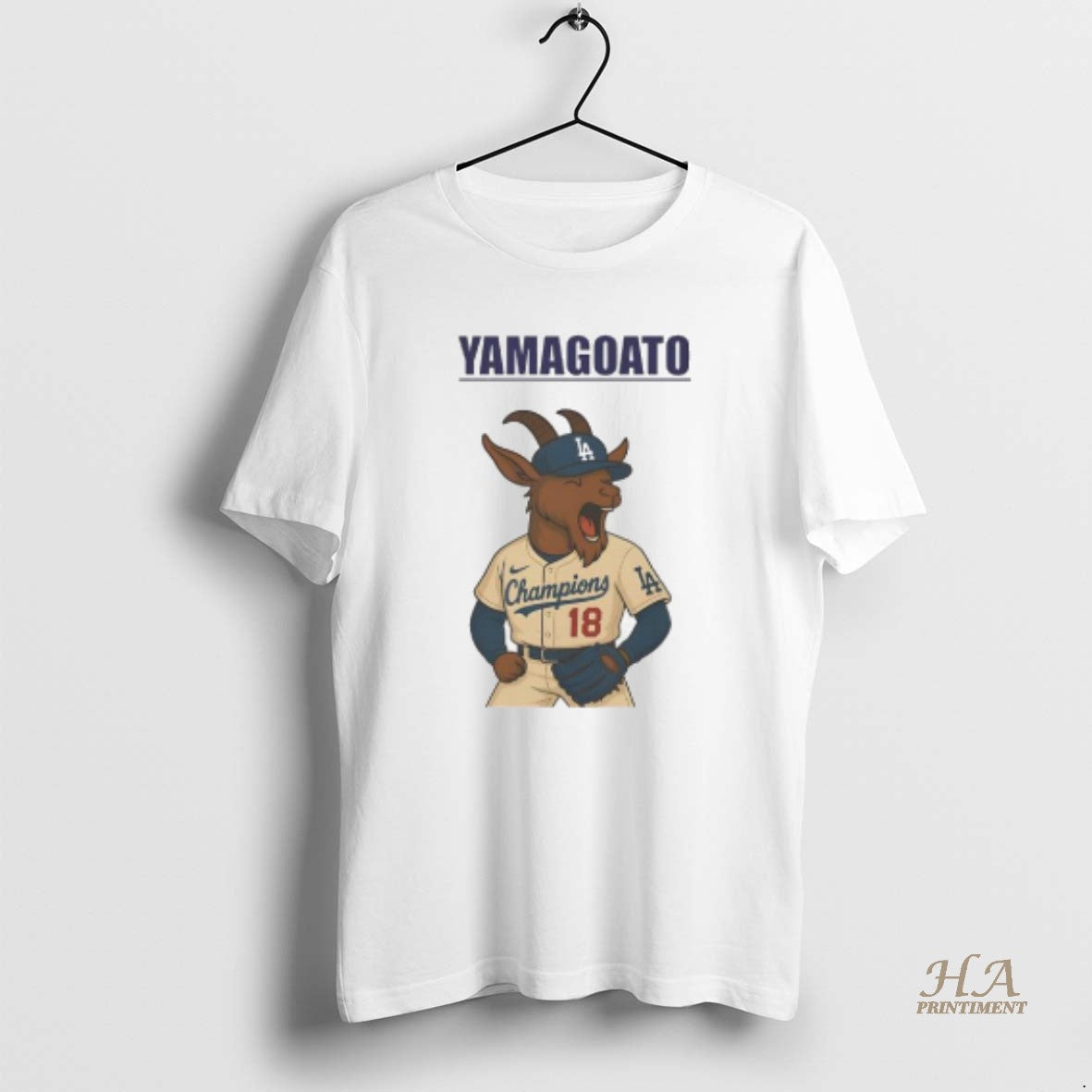 Official Yamagoato Champions Goat 18 Graphic T-Shirts, Hoodie, Sweatshirt | InkNestWear.com