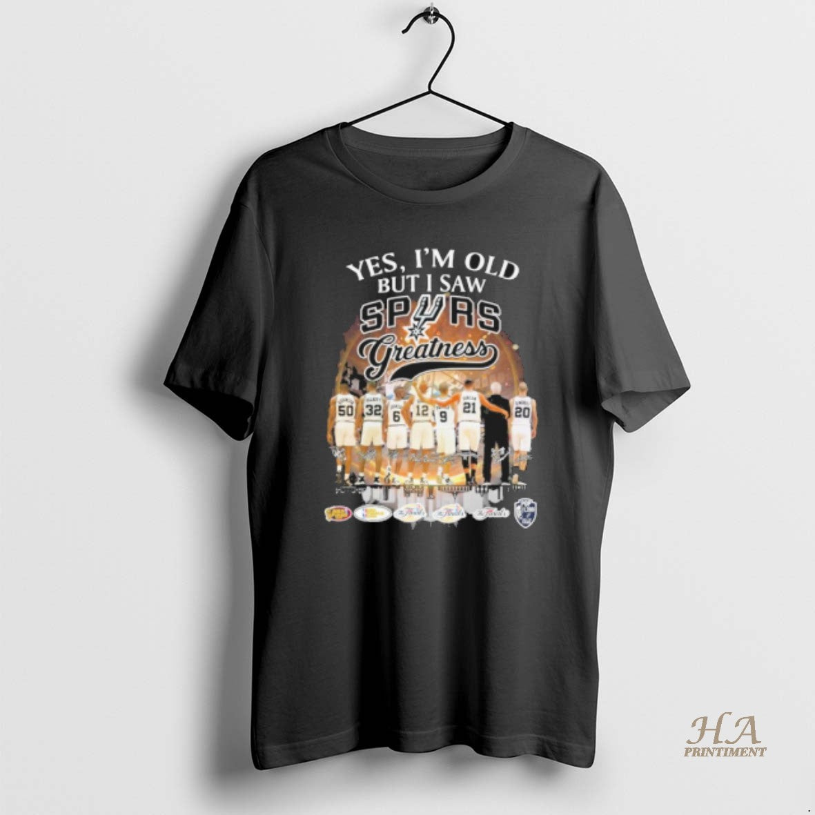 Official Yes Im Old But I Saw San Antonio Spurs Legends Greatness T-Shirts, Hoodie, Sweatshirt | InkNestWear.com