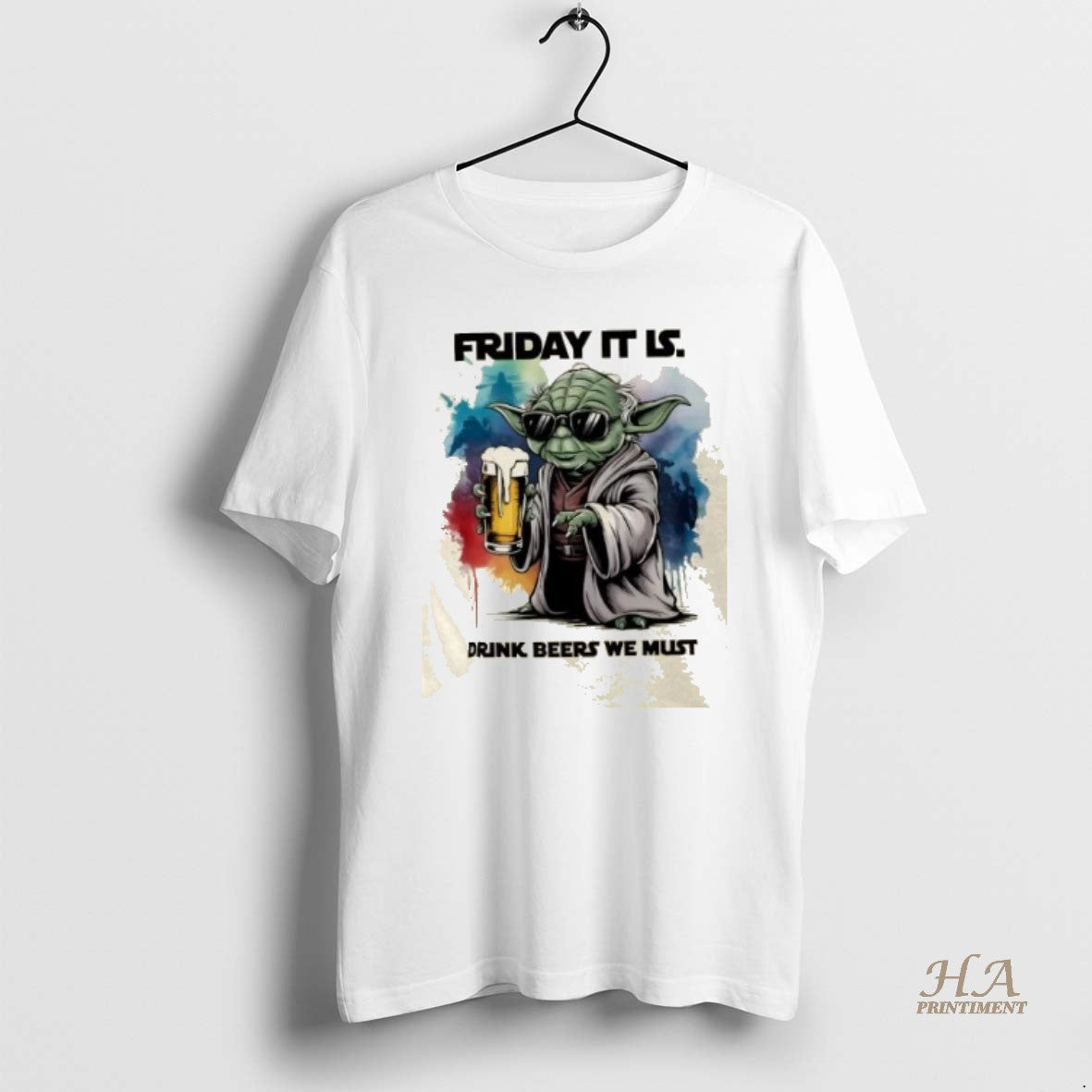 Official Yoda Old Master Friday It Is Drink Beers We Must T-Shirts, Hoodie, Sweatshirt | InkNestWear.com