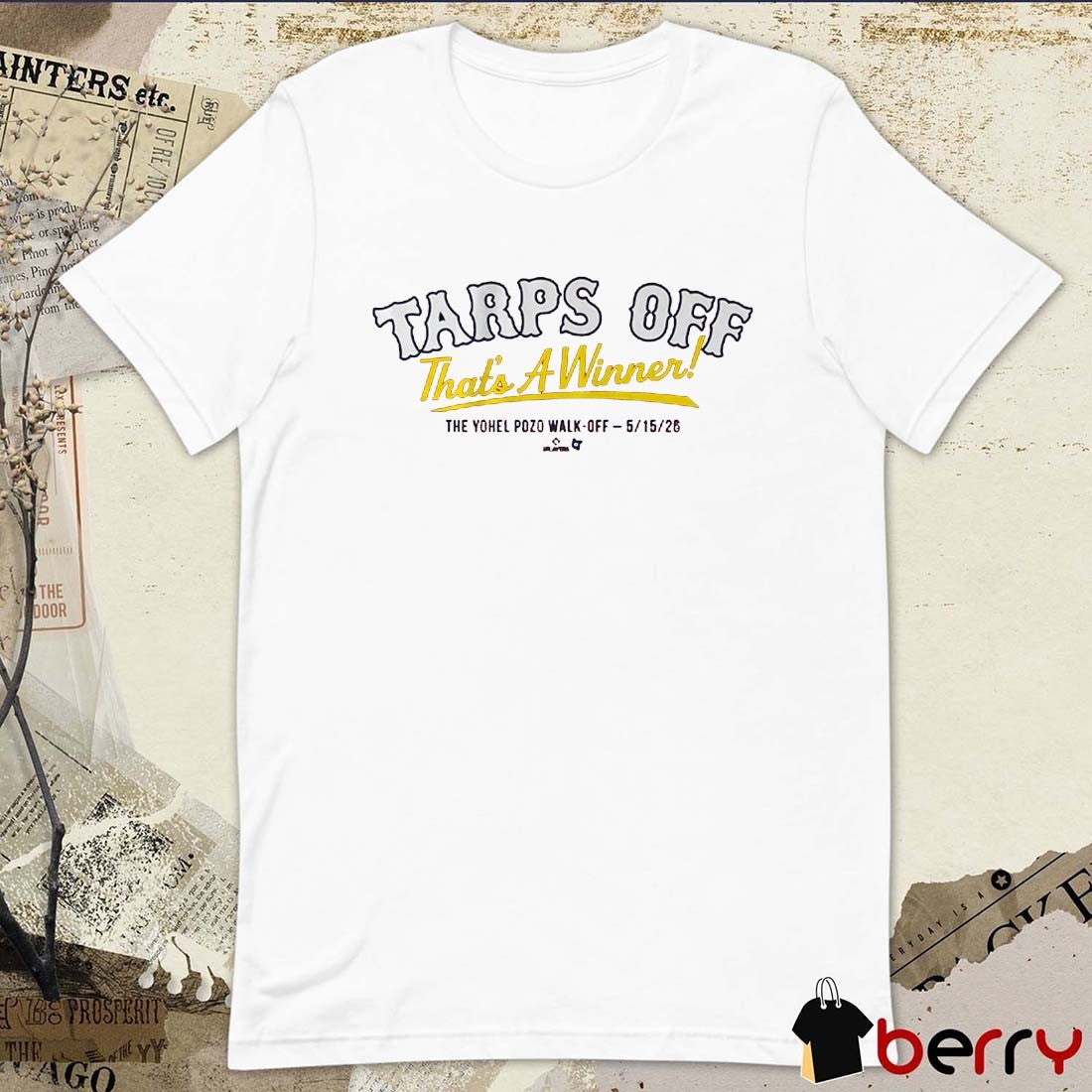 Yohel Pozo The Tarps Off That’s A Winner The Yohel Pozo Walk-Off St. Louis Cardinals MLB t-shirt
