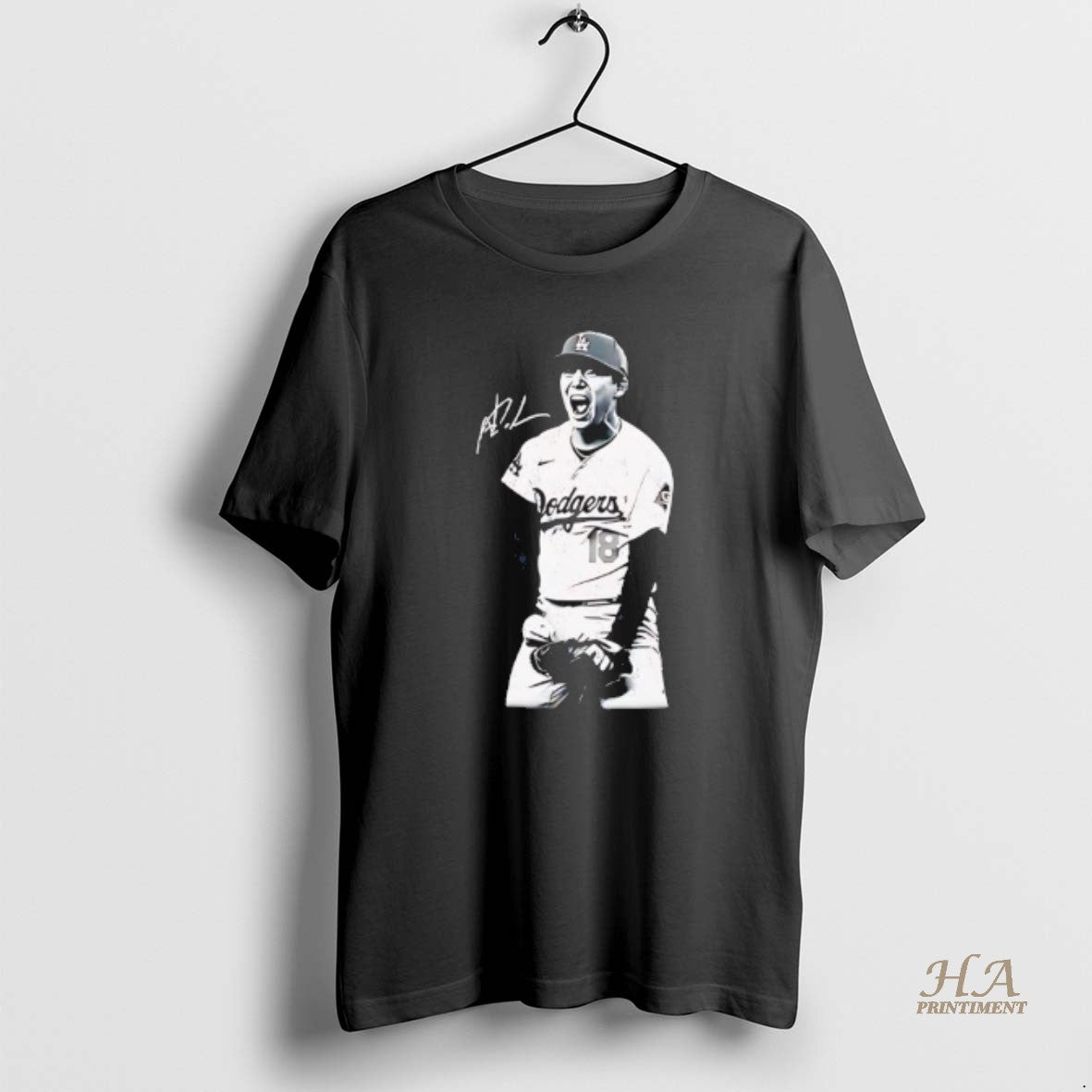 Official Yoshinobu Yamamoto Dodgers Retro Black T-Shirts, Hoodie, Sweatshirt | InkNestWear.com