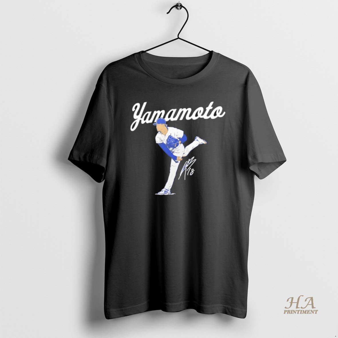 Official Yoshinobu Yamamoto La Dodgers World Series Player Signature T-Shirts, Hoodie, Sweatshirt | InkNestWear.com