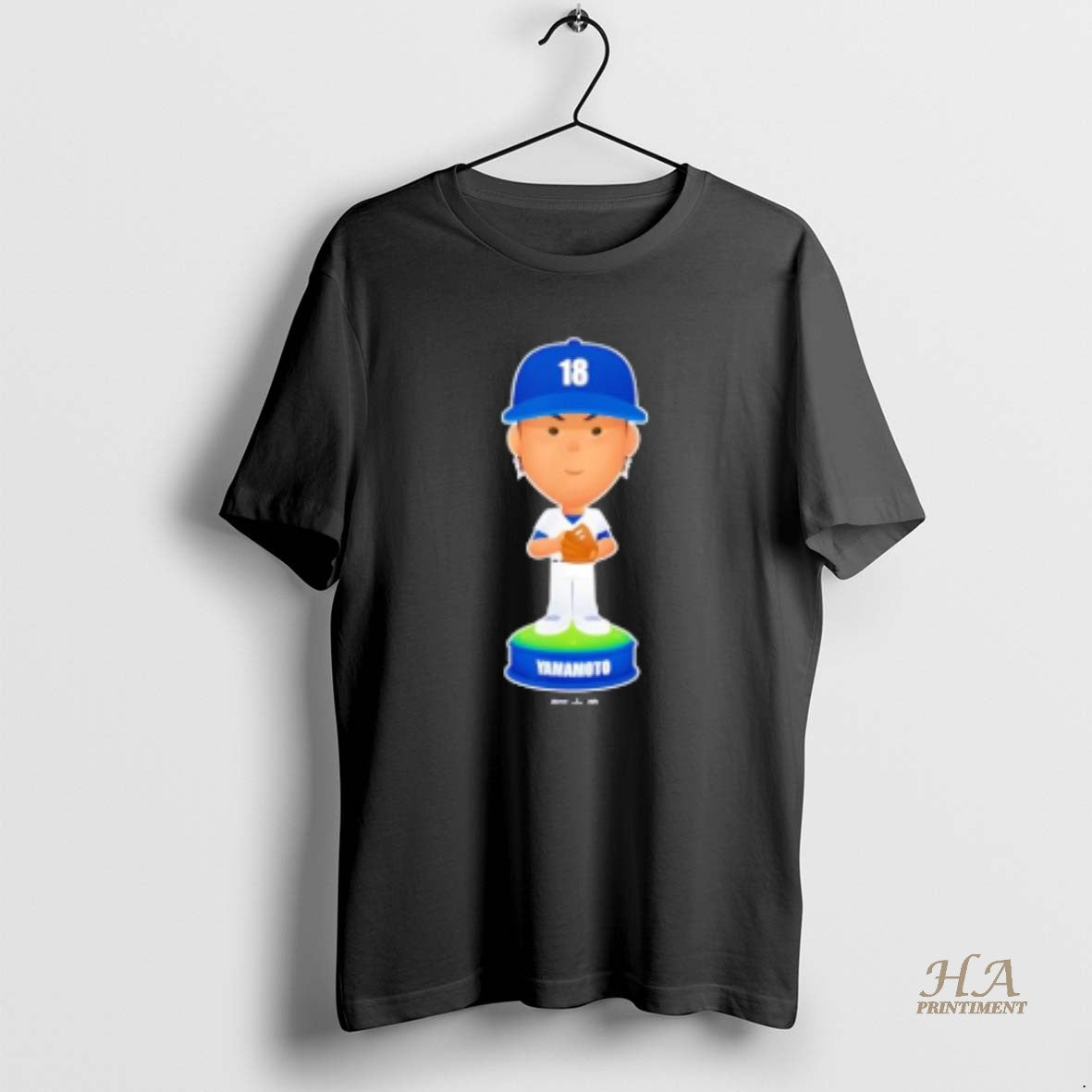 Official Yoshinobu Yamamoto Los Angeles Baseball Bobblehead T-Shirts, Hoodie, Sweatshirt | InkNestWear.com