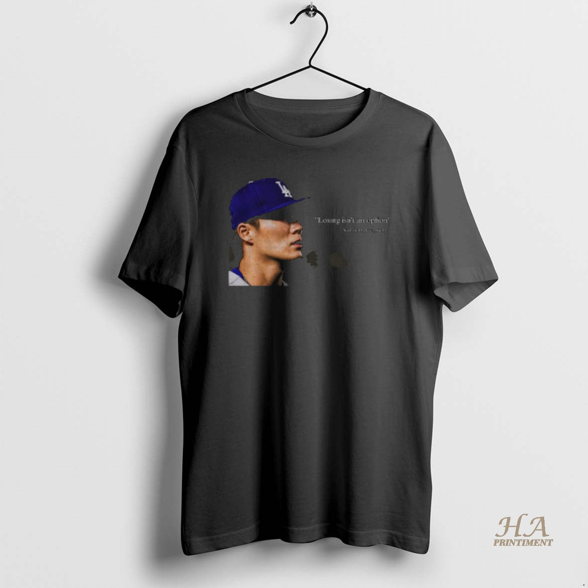 Official Yoshinobu Yamamoto Los Angeles Dodgers Mlb Baseball Losing Isnt An Option T-Shirts, Hoodie, Sweatshirt