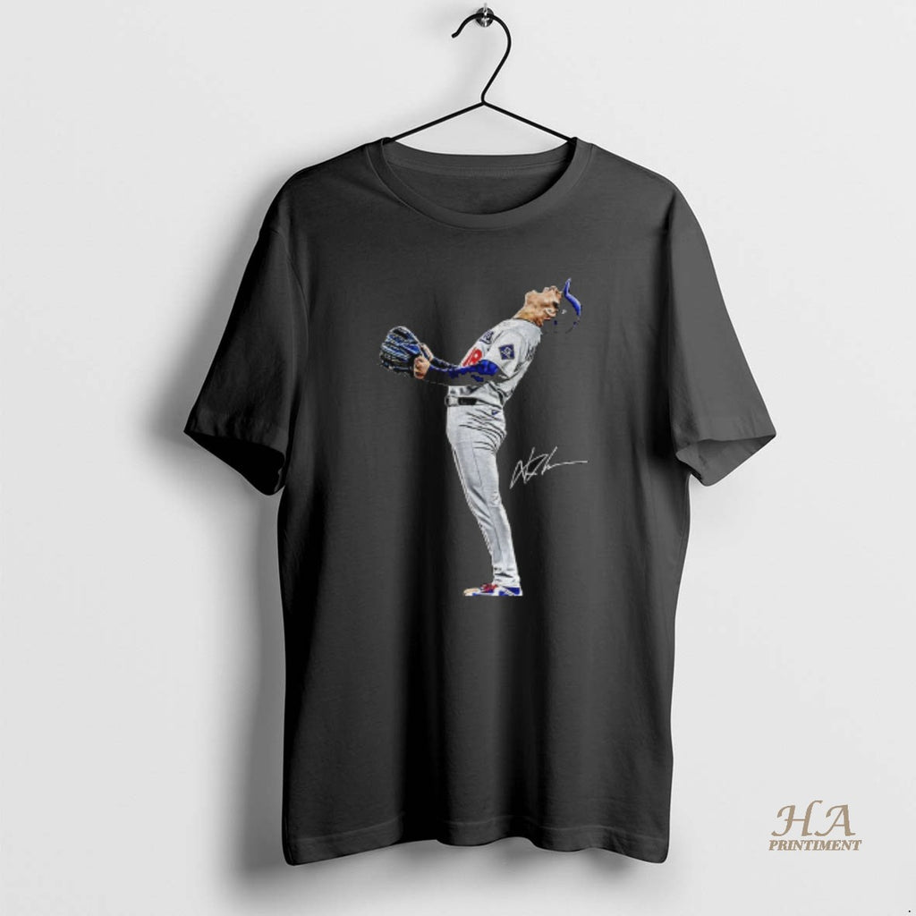 Official Yoshinobu Yamamoto Mvp Lights Out Los Angeles Dodgers Mlb Baseball World Series 2025 Signature T-Shirts, Hoodie,...