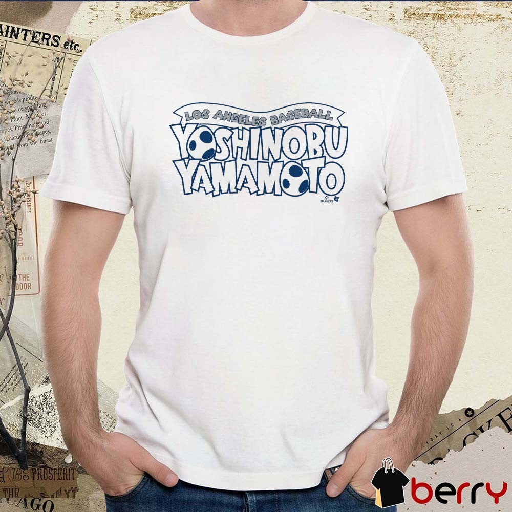 Yoshinobu Yamamoto World Los Angeles Dodgers MLB Baseball t-shirt