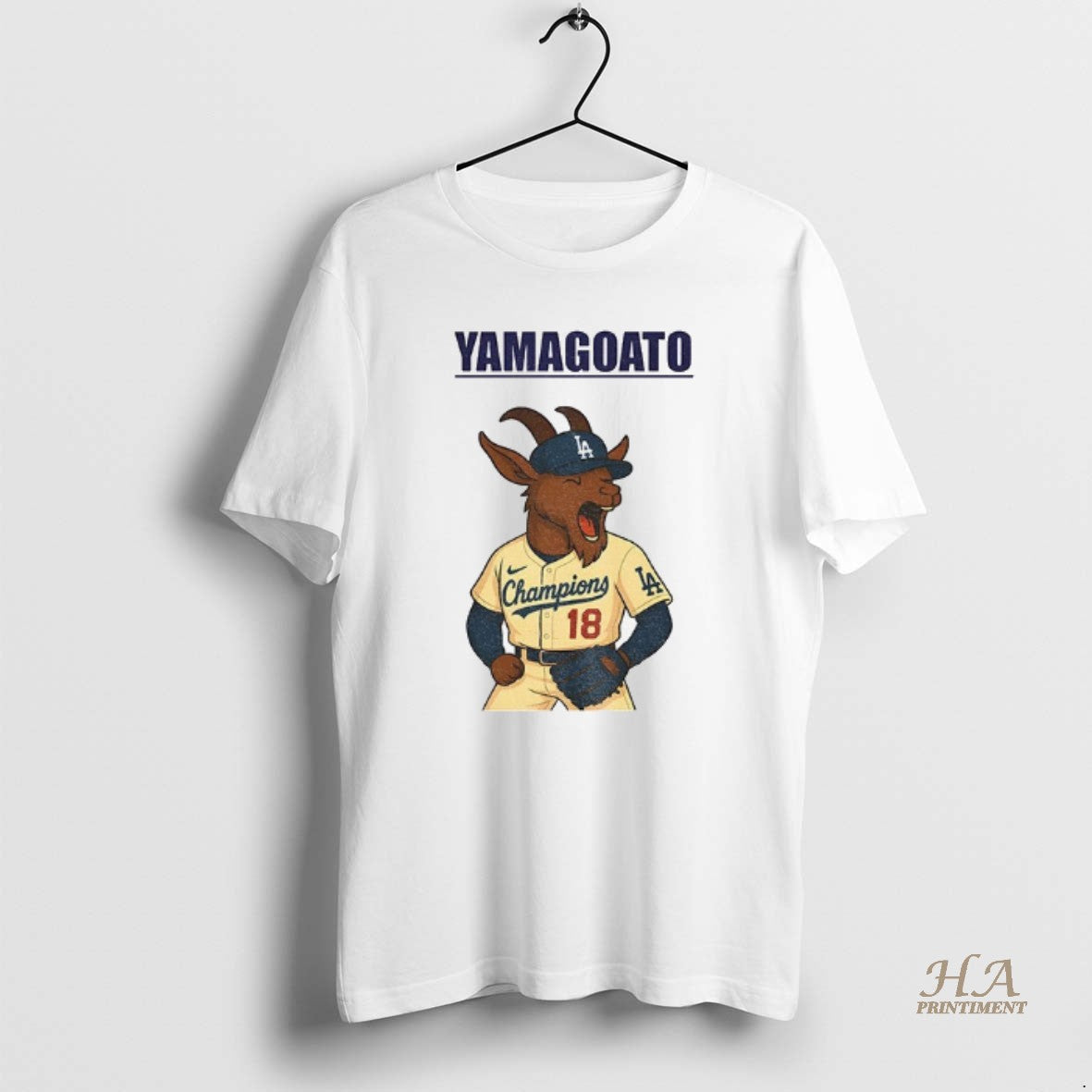 Official Yoshinobu Yamamoto Yamagoato Goat Baseball Mlb Champions World Series 2025 T-Shirts, Hoodie, Sweatshirt