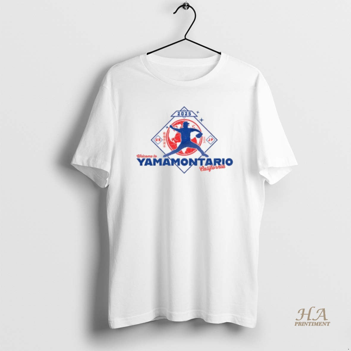 Official Yoshinobu Yamamoto Welcome To Yamamontario California Los Angeles Dodgers World Series 2025 T-Shirts, Hoodie,...