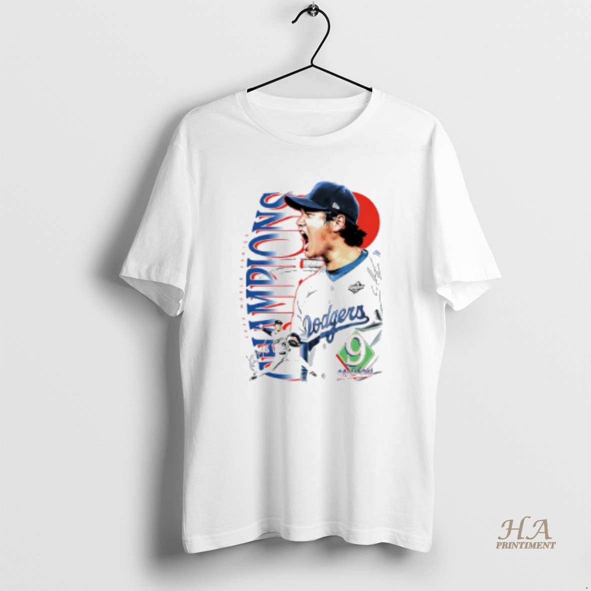 Official Yoshiobu Shohei Samurai La Dodgers 2025 Ws Champions T-Shirts, Hoodie, Sweatshirt | InkNestWear.com