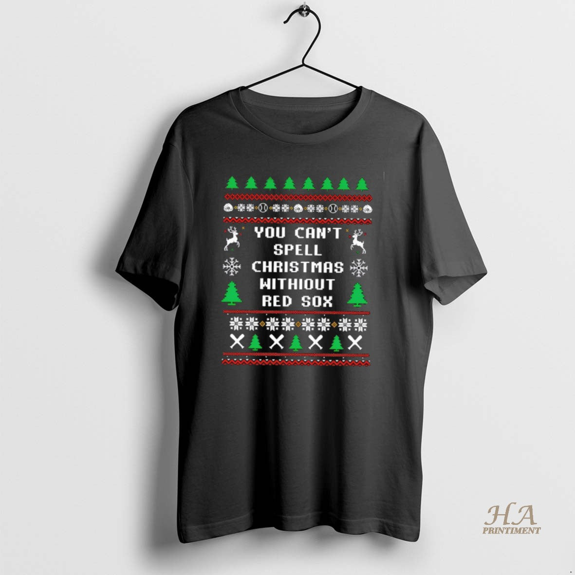 Official You Cant Spell Christmas Without Red Sox Mlb T-Shirts, Hoodie, Sweatshirt | InkNestWear.com