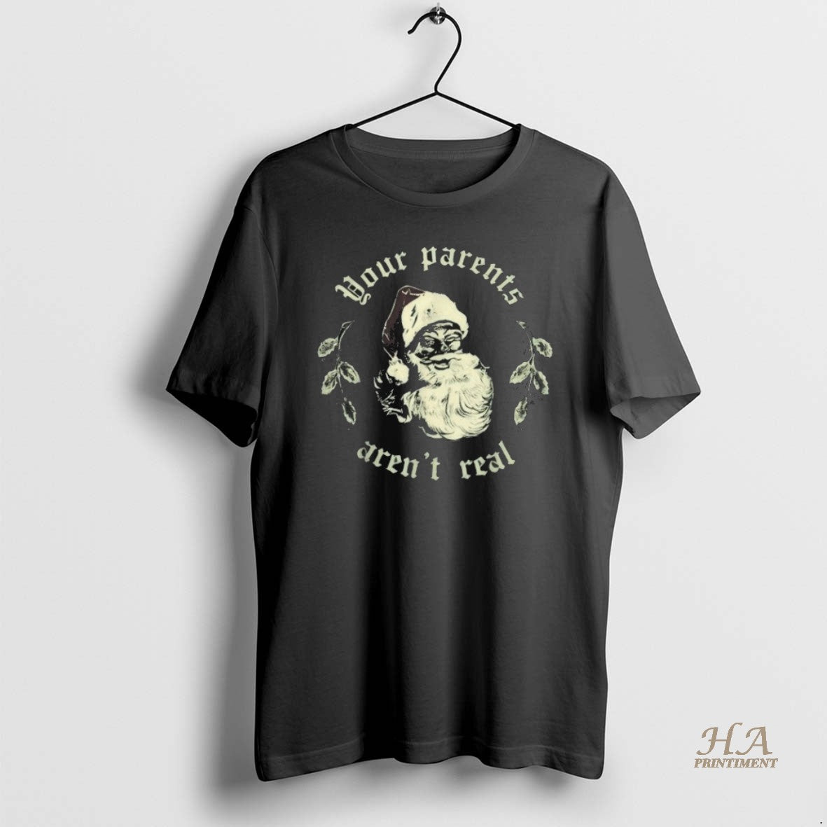 Official Your Parents Arent Real Santa Merry Christmas T-Shirts, Hoodie, Sweatshirt | InkNestWear.com