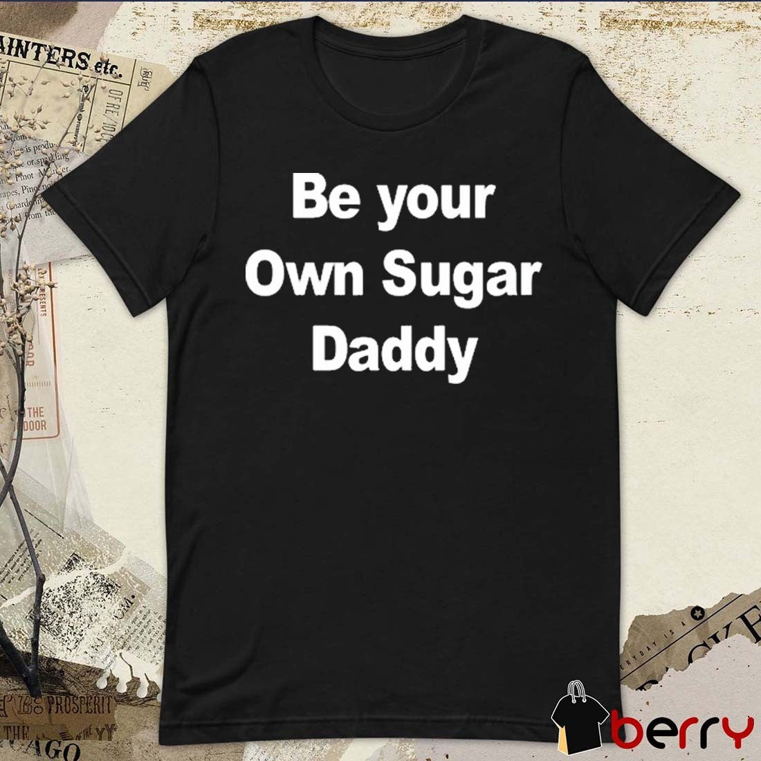 Yuzvendra Chahal Wearing Be Your Own Sugar Daddy 2025 t-shirt