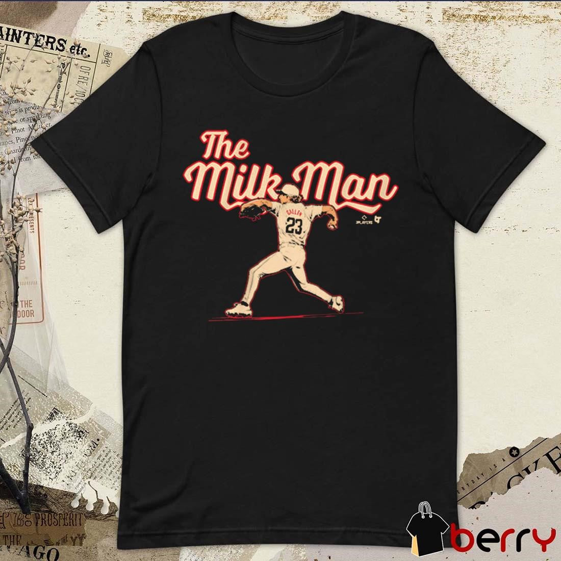 Zac Gallen The Milk Man Arizona Diamondbacks MLB t-shirt