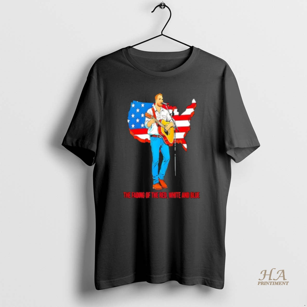 Official Zach Bryan Fading Red White Blue T-Shirts, Hoodie, Sweatshirt