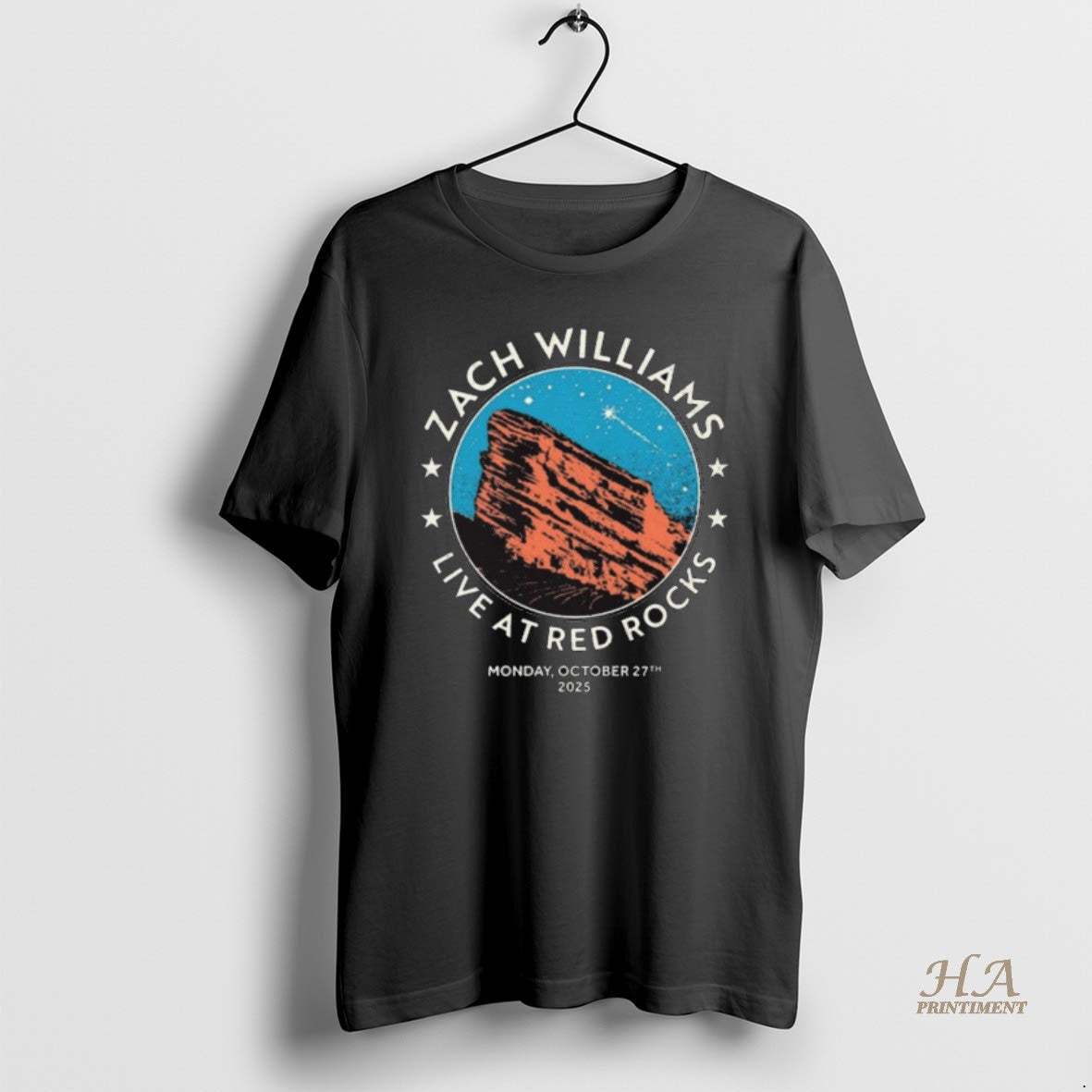 Official Zach Williams October 27 2025 Live At Red Rocks Morrison Colorado Tour T-Shirts, Hoodie, Sweatshirt