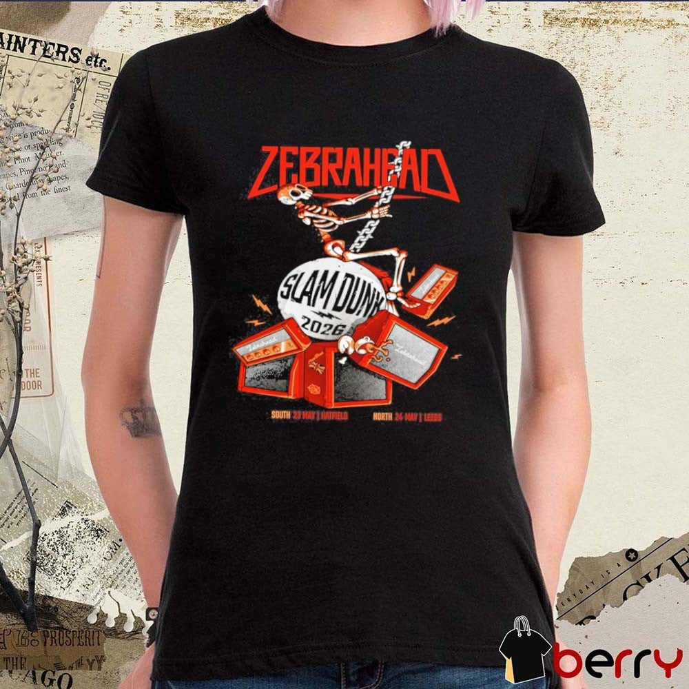 Zebrahead May 23, 2026 Slam Dunk Festival South in Hatfield, United Kingdom t-shirt