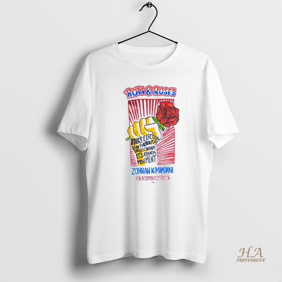 Official Zohran Kwame Mamdani Roti And Roses T-Shirts, Hoodie, Sweatshirt | InkNestWear.com