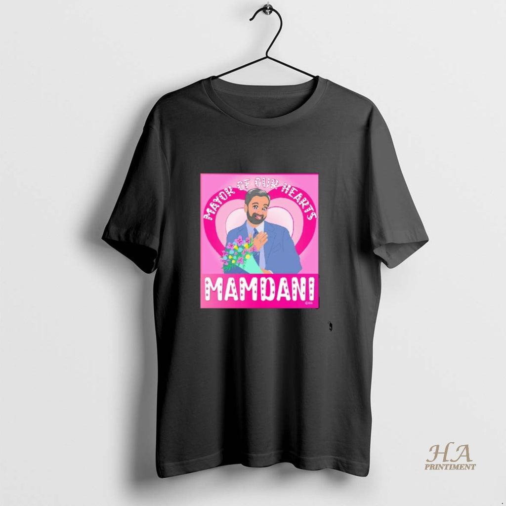 Official Zohran Mamdani Mayor Of Our Hearts Blackshirt T-Shirts, Hoodie, Sweatshirt | InkNestWear.com