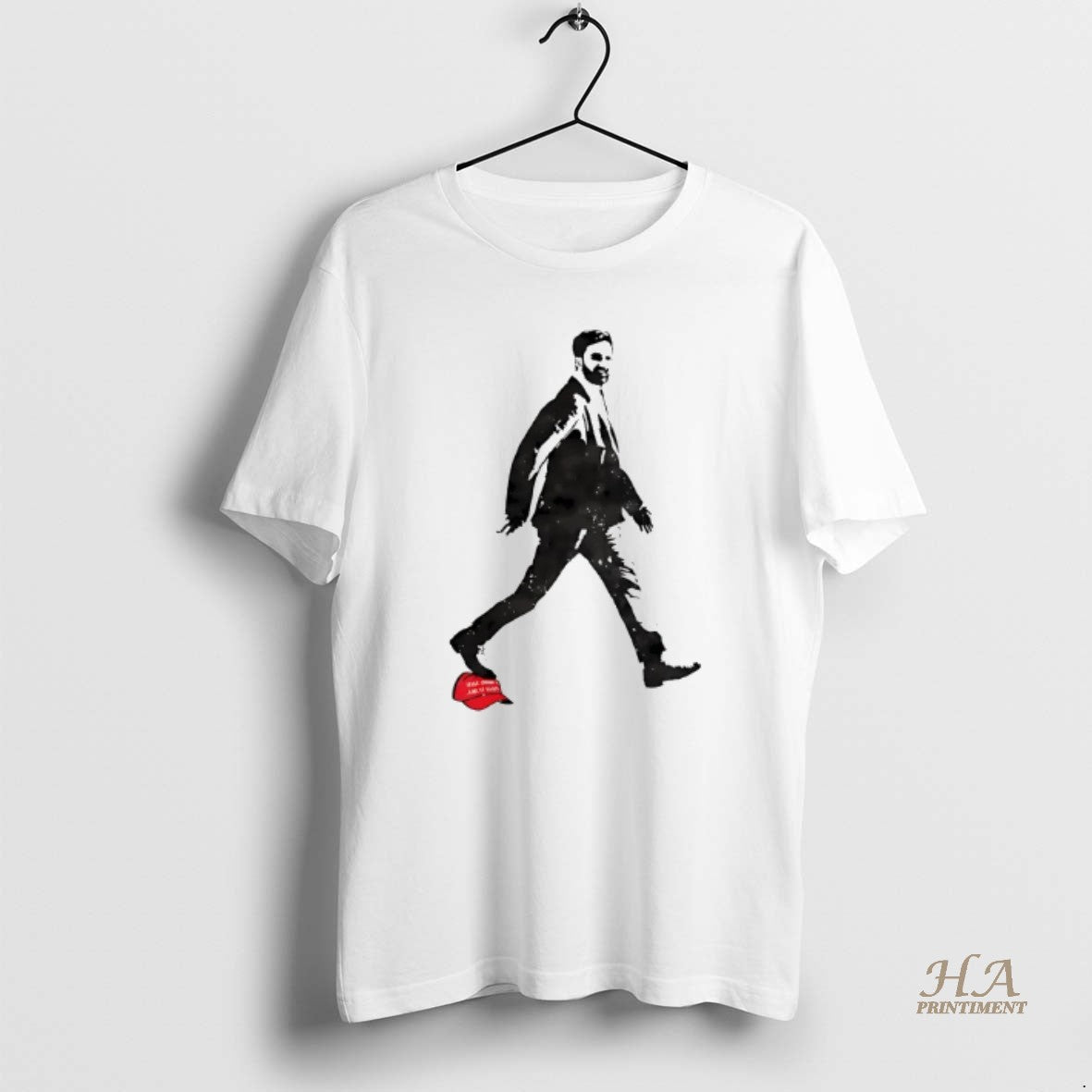 Official Zohran Mamdani Stepping On Red Hat T-Shirts, Hoodie, Sweatshirt | InkNestWear.com