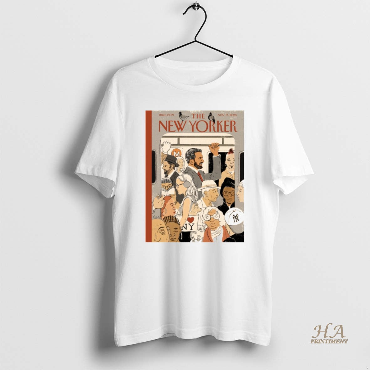 Official Zohran Mamdani The New Yorker Magazine November 17 2025 T-Shirts, Hoodie, Sweatshirt | InkNestWear.com