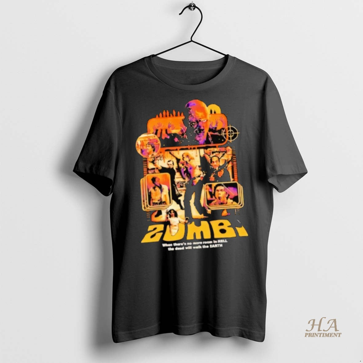 Official Zombi When Theres No More Room In Hell The Dead Will Walk The Earth T-Shirts, Hoodie, Sweatshirt | InkNestWear.com