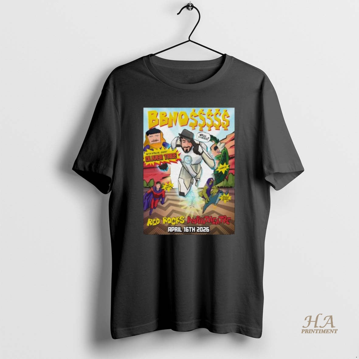 Official Bbno April 16 2026 Red Rocks Amphitheatre Morrison Long Sleve T-Shirts, Hoodie, Sweatshirt | InkNestWear.com